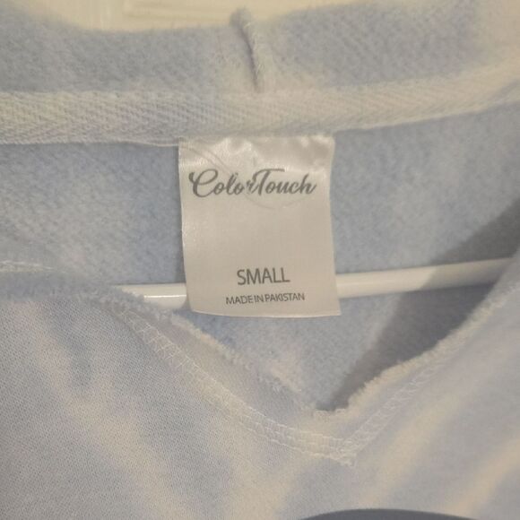 Gildan Pastel Tie-Dye Hoodie with Ocean Print - Picture 3 of 8